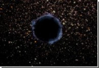 Астрономы взвесили черную дыру