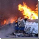 На месте пожара в Луганске нашли обгоревший труп