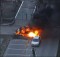 В Киеве взорвался внедорожник. Фото