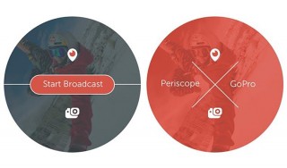 В Periscope теперь можно транслировать видео c GoPro