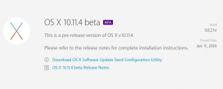 Apple    OS X 10.11.4  tvOS 9.2 beta 1     Bluetooth-