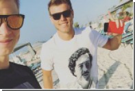 Кокорин сфотографировался в футболке с Пабло Эскобаром