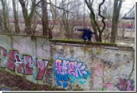 Нетронутый кусок Берлинской стены нашли в лесу