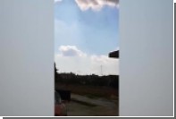 Бомбардировка позиций террористов в Идлибе попала на видео
