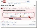 YouTube    Internet Explorer 6