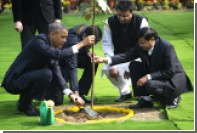 Священная фига Обамы в Индии оказалась живой