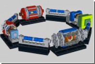 Физик построил модель Большого адронного коллайдера из кубиков LEGO