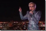 Леди Гага выступила на Супербоуле с тремя сотнями дронов
