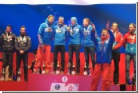 На церемонии награждения биатлонистов перепутали российский гимн