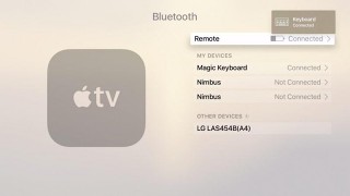   tvOS 9.2  Apple TV 4   Bluetooth-   
