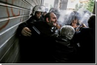 В Афинах произошли стычки медработников с полицией
