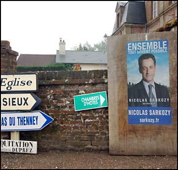 Во Франции на выборах лидирует Саркози