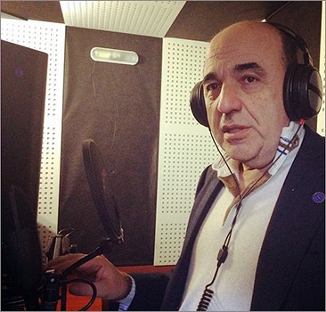Рабинович записал анекдоты для нового радио "Рабинович-FM". Фото