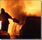 Крупный пожар в Краматорске: за ночь сгорело семь микроавтобусов