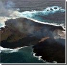 Ученые увидели слияние двух вулканических островов