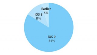 84%    Apple    iOS 9