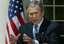 Буш: преждевременный вывод войск из Ирака-поражение для США