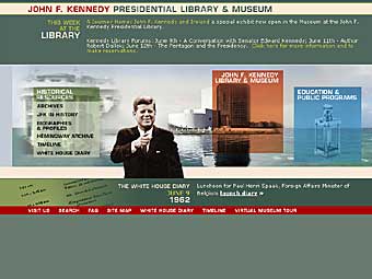 Фонды библиотеки Джона Кеннеди разместят в интернете