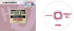 Mitsubishi:   30- DL HD DVD-R    
