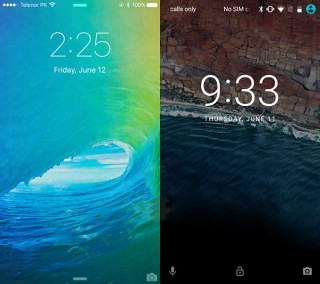 iOS 9  Android M:   []