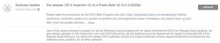 Apple  OS X Yosemite 10.10.4 beta 5      