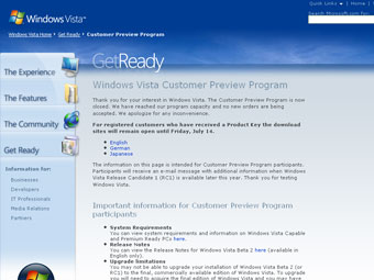 Microsoft  - Windows Vista