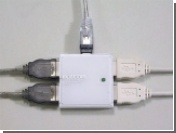 Elecom U2H-MN4B - самый миниатюрный USB-хаб?
