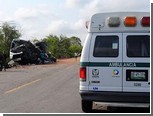 В аварии автобуса в Мексике погибли 26 отпускников