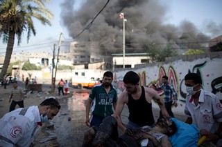 Жертвами авиаобстрела в секторе Газа стали 15 человек