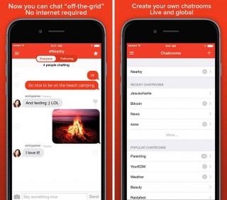   :  FireChat,     ,   SMS
