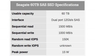 Seagate  SSD-  60 