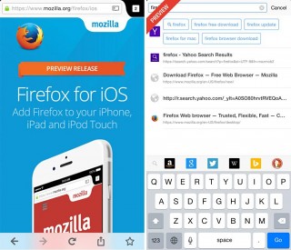 Mozilla  Firefox  iOS