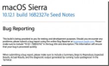   macOS Sierra 10.12.1 beta 1  watchOS 3.1 beta 1  