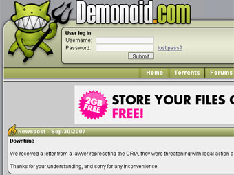 - Demonoid.com  