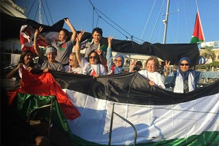 Израильские военные перехватили яхту с пропалестинскими активистками