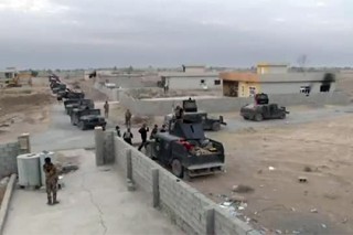 Появилось видео наступления иракских военных на Мосул