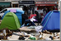В Париже началась зачистка лагеря беженцев