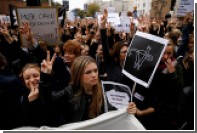 В Польше прошли массовые протесты женщин против запрета на аборты