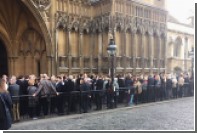 Депутаты британского парламента эвакуированы из-за пожарной тревоги
