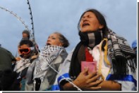 В Вашингтоне прошла демонстрация индейцев против строительства трубопровода