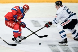Сборная России по хоккею обыграла команду Финляндии