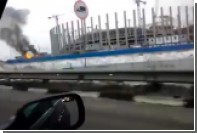 На стройке стадиона ЧМ-2018 в Нижнем Новгороде произошел пожар
