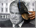 Ботинки, брошенные в Буша, уничтожены в результате "успешной операции"