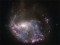 "Хаббл" сфотографировал последствия столкновения галактик