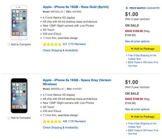 Best Buy    iPhone 6s  1 