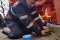 Сделавший собаке искусственное дыхание пожарный из Румынии прославился в сети